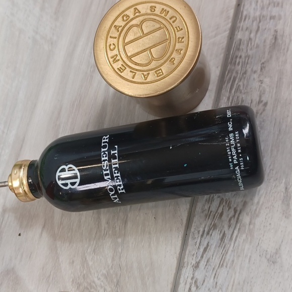 Balenciaga Vintage Le Dix Rare Brass Refillable Canister - Picture 6 of 11